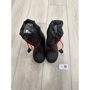 Dream Pairs Boys Spider Snow Boots Size 11 Black Red